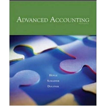 Advanced Accounting 9th Edition By Hoyle – Test Bank