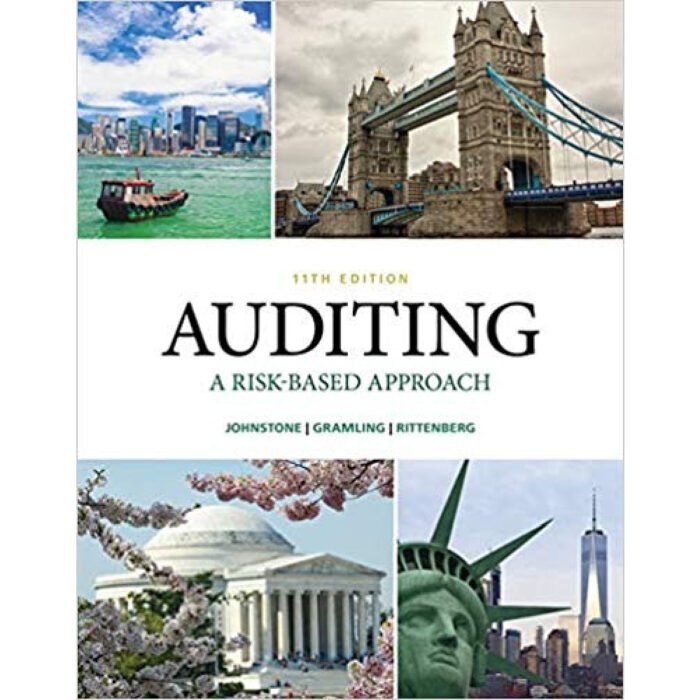 Auditing A Risk Based Approach 11th Edition By Johnstone – Test Bank