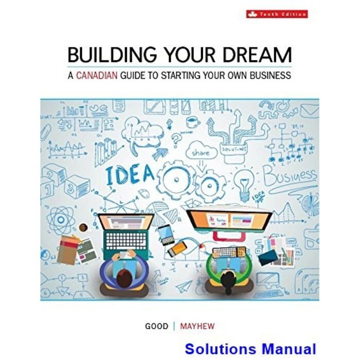 Building Your Dream 10th Canadian Edition By Walter Good – Test Bank