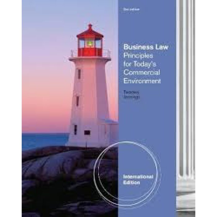 Business Law Principles For Todays Commercial Environment International 3rd Edition By David – Test Bank