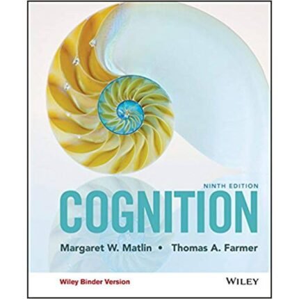 Cognition Binder Ready Version 9th Edition By Margaret W. Matlin – Test Bank