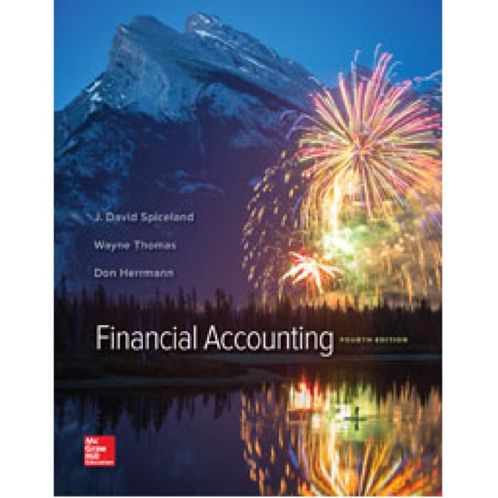 Financial Accounting 4th Edition By David Spiceland – Test Bank