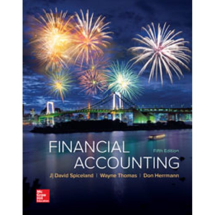 Financial Accounting 5th Edition By David Spiceland – Test Bank