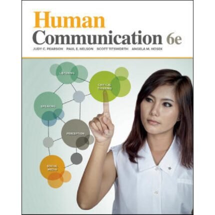 Human Communication 6th Edition By Judy Pearson – Test Bank