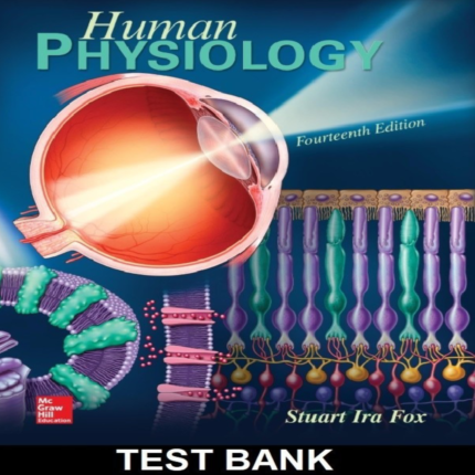 Human Physiology 14th Edition By Fox – Test Bank
