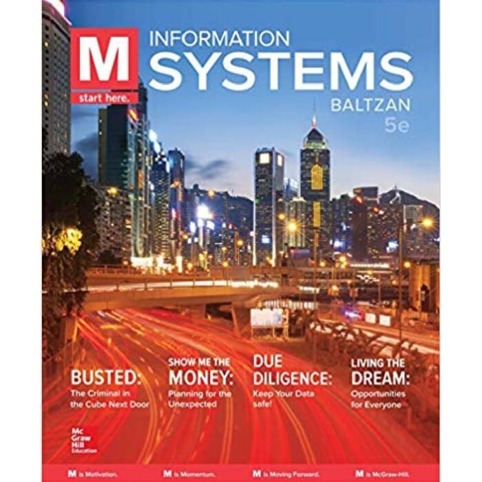 Information Systems 5th Edition By Baltzan – Test Bank