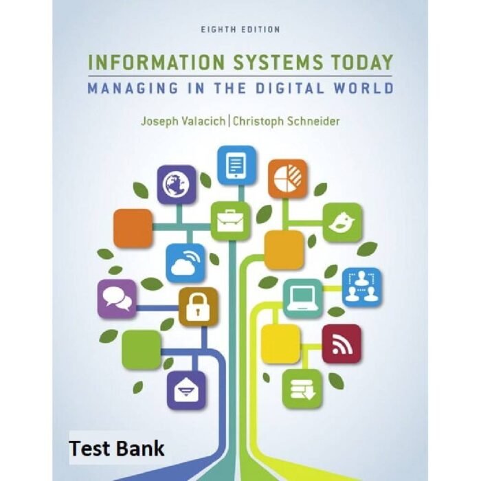 Information Systems Today Managing the Digital World 8e Joseph – Test Bank