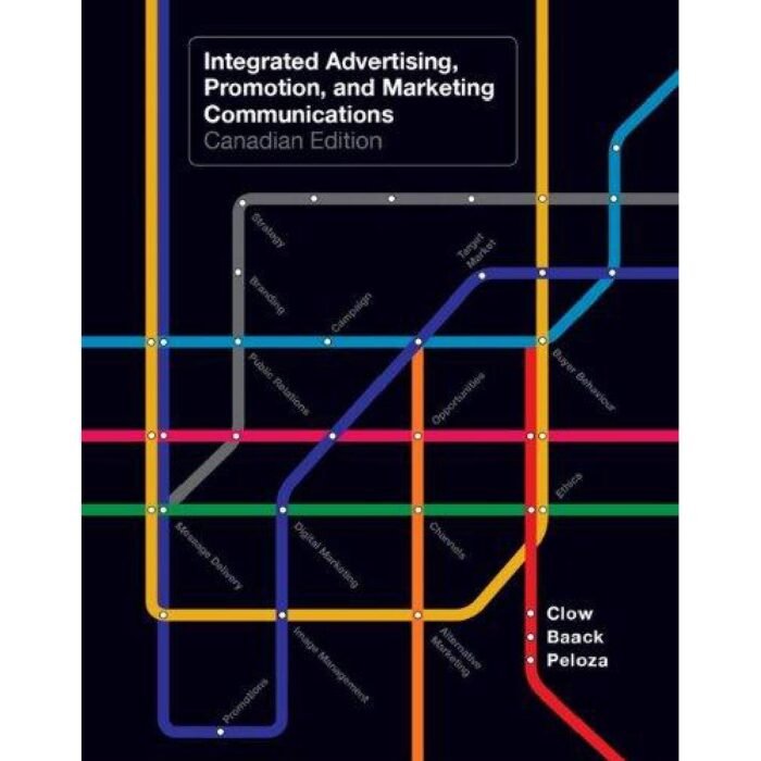 Integrated Advertising Promotion And Marketing Communications 1st Canadian Edition By Clow – Test Bank