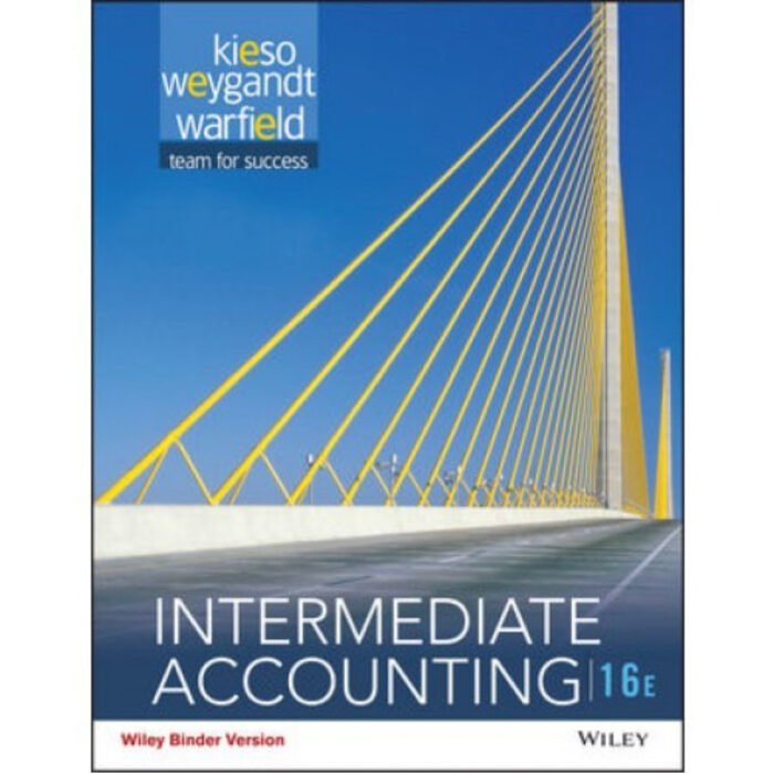 Intermediate Accounting 16th Edition By Donald – Test Bank