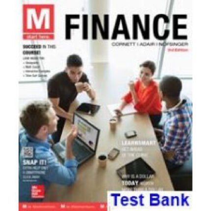 M Finance 3rd Edition By Cornett – Test Bank