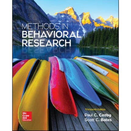 Methods In Behavioral Research 13th Edition By Paul – Test Bank