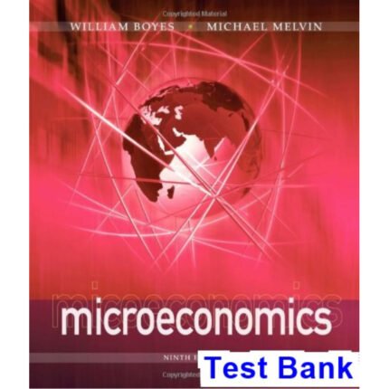 Microeconomics 9th Edition By William Boye – Test Bank 1