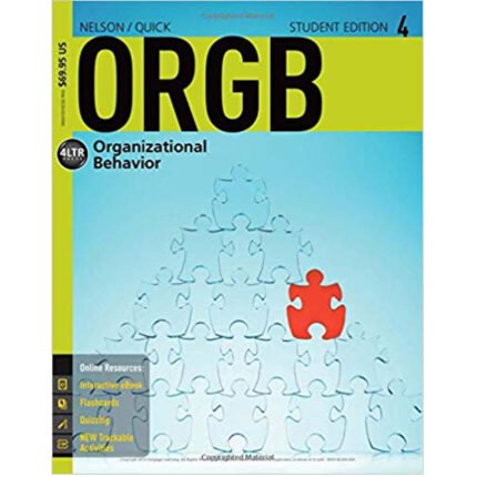ORGB 4th Edition By Debra L. Nelson – Test Bank