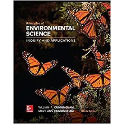 Principles Of Environmental Science 9th Edition By William – Test Bank