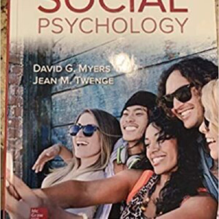 Social Psychology 13th Edition By David Myers – Test Bank