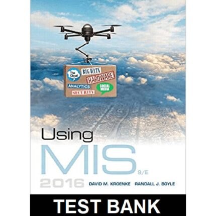 Using MIS 9th Edition By Kroenke – Test Bank